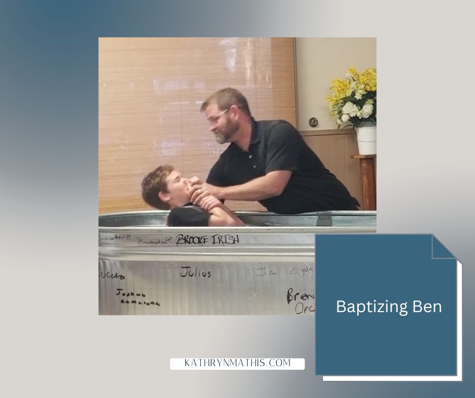 Baptizing Ben